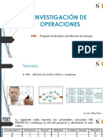 Oper - Método de Ruta Crítica - Pert - Casos