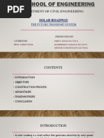 Department of Civil Engineering: Solar Roadway