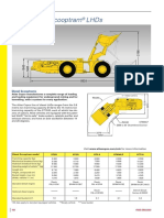 Small Diesel Scooptram LHDS: Vehicle Specification