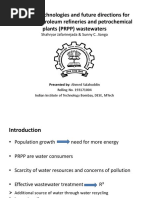 Current Technologies and Future Directions For Treating Petroleum Refineries and Petrochemical Plants (PRPP) Wastewaters