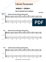 Module 1 - Lesson 4: C Dominant 7th Arpeggios With 3 Fingerings