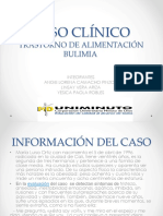 Caso Clinico Bulimia Nerviosa