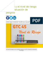 GTC 45 y El Nivel de Riesgo en La Evaluación de Peligros