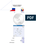 Republika NG Pilipinas: Republic of The Philippines