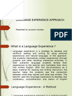 Language Experience Approach