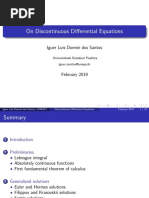 On Discontinuous Differential Equations