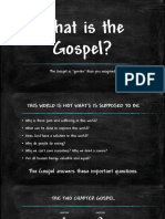 What Is The Gospel?