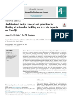 Architectural Design Concept and Guidelines For Floating Structures For Tackling Sea Level Rise Impacts On Abu-Qir