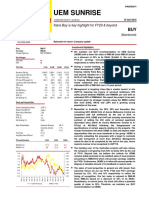 Uem Sunrise: Company Report