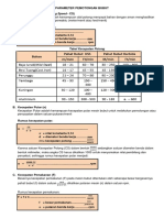 Parameter Pemotongan Bubut