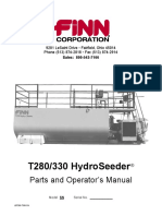 T280 - 330 HydroSeeder