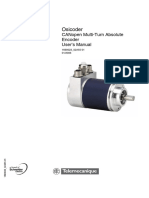 Osicoder: Canopen Multi-Turn Absolute Encoder User'S Manual