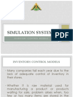 Inventory Control Models 5