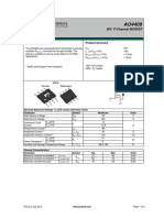 AO4409 Mosfet para Ampli Bluetooth Chino