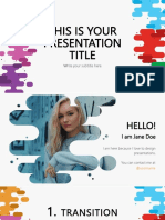 Cheyenne Free Presentation Template