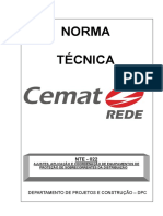 NTE - 022 - Ajustes, Aplicação e Coordenação de Equipamentos de Proteção de Sobrecorrentes Da Distribuição