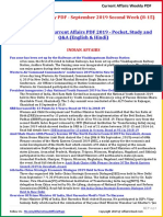 Subscribe (Buy) Current Affairs PDF 2019 - Pocket, Study and Q&A (English & Hindi)