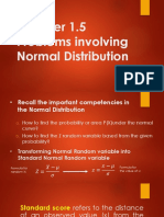 14chap 1.5 Problems On Normal Distribution