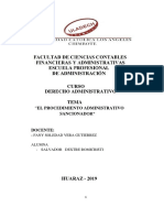 Procedimiento Administrativo Sancionador Entre 13 Julio