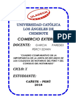 La Importancia de La Junta de Decanos de Los Colegios de Notarios Del Perú y Del Consejo Del Notariado