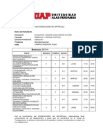 Constancia Matricula Online