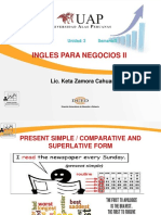 Ingles para Negocios Ii: Lic. Keta Zamora Cahuana