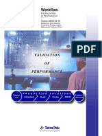 Workflow For Validation of Performance