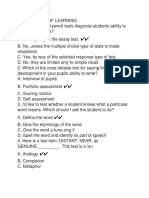 Assessment of Learning Reviewer