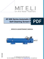 AF-800 Series Automatic Hydraulic Self-Cleaning Screen Filter