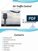 ATC - Air Traffic Control: K.Sasidhar