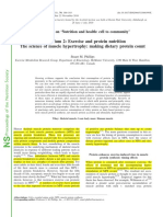 Symposium 2: Exercise and Protein Nutrition The Science of Muscle Hypertrophy: Making Dietary Protein Count