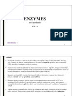 Enzymes: Biochemistry BCH 211