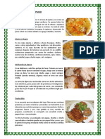 Platos Típicos de Puno