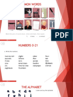 Common Words: Match The Pairs of Words Above. Listen and Check, Then Repeat. 1c. A Man.