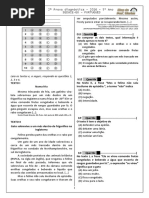 2 P.D - 2016 (1 ADA - 2 Etapa - Ciclo I) - PORT. 5º Ano - Blog Do Prof. Warles