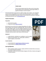 Model Lesson Plan: The Carbon Cycle: Wbreslyn@umd - Edu