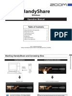 HandyShare Operation Manual English