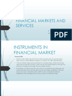 Financial Markets and Services: By: Evr Aditya ROLL NO:121823604010