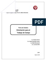 Thome, Cowes, Beramendi, Petit - Orientación para El Trabajo de Campo (Social Wainstein)