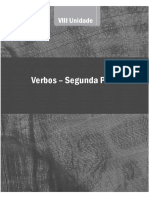 Verbos - Segunda Parte: VIII Unidade