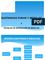 Sustancias Puras y Mezclas