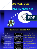 BSI 206 Full Mux - Configuración