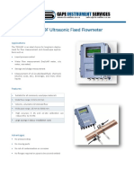 TDS100F Ultrasonic Flowmeter