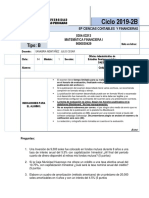 Examen Final Matemática Financiera I (UAP)