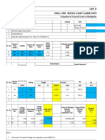 UOP 300-E-03 D Shell Side Nozzle Load Flange Rating As Per Code Case 2901 Calculations