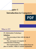 Introduction To Computers