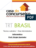 Apostila TRT Brasil Informatica Sergiospolador PDF