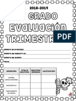 Evaluación Trimestral