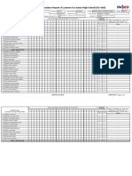 School Form 2 Daily Attendance Report of Learners For Senior High School (SF2-SHS)