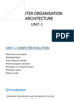 Computer Organisation & Architecture: UNIT-1